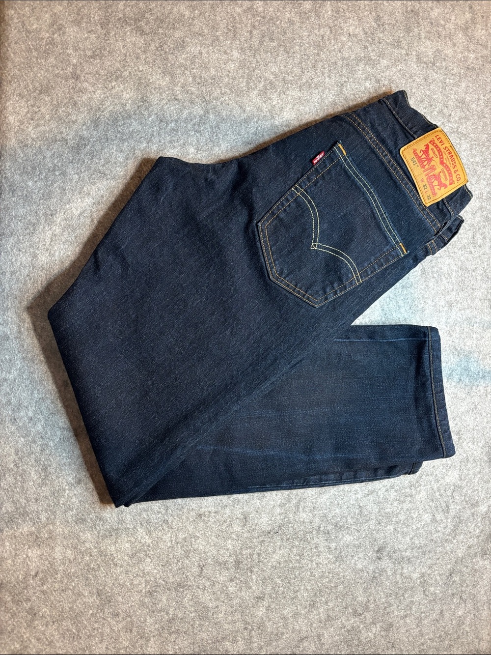 Levi’s 513 Slim Straight Men’s Dark Wash Jeans | 32x29 👖